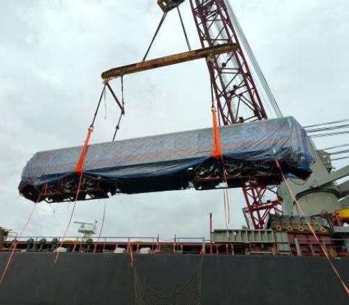 四川东方物流助力“一带一路”建设圆满完成中车出口莫桑比克贝拉港项目国内运输
