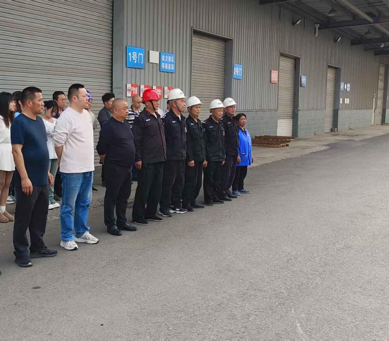 青白江基地开展2025年防汛应急演练